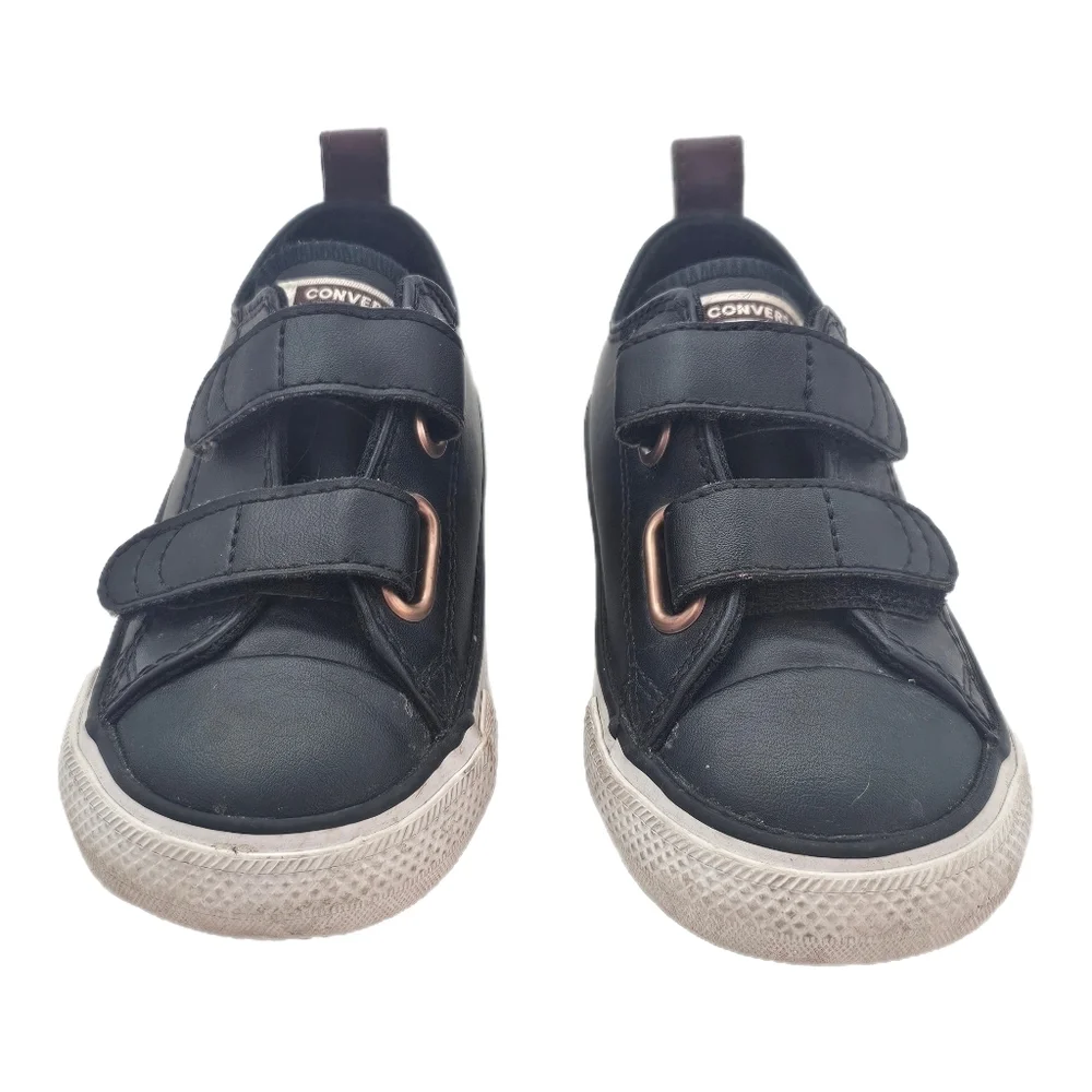 Converse Chuck Taylor All Star 2V Toddlers Sneakers Black Infant Size 7